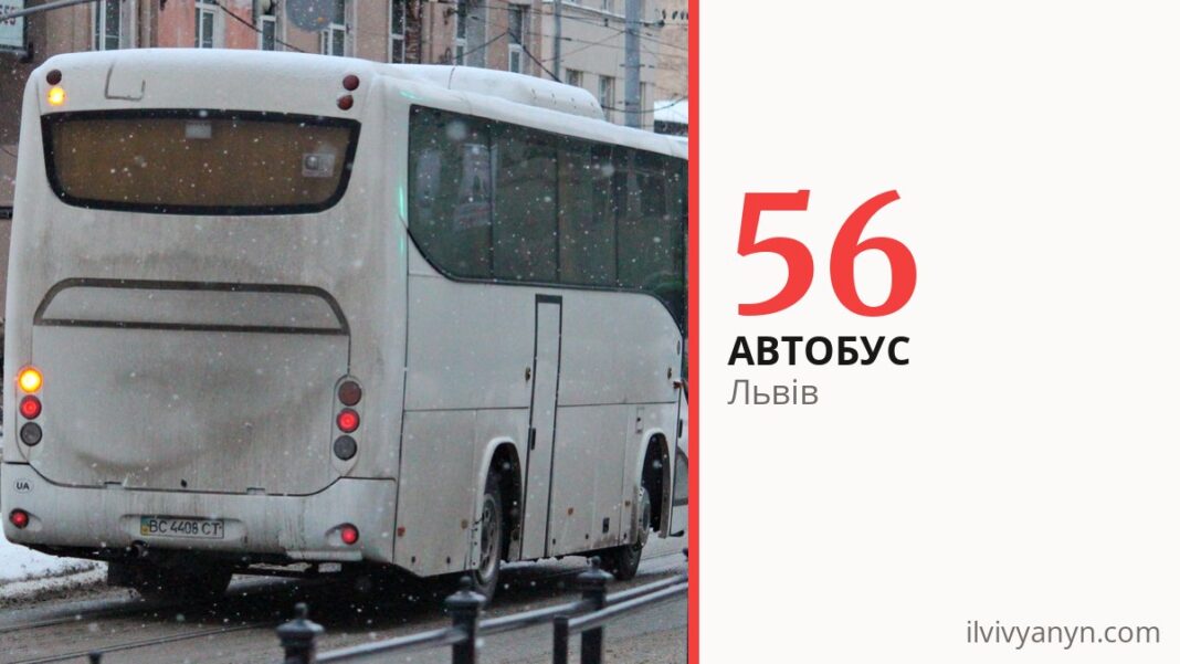Автобус 56 у Львові